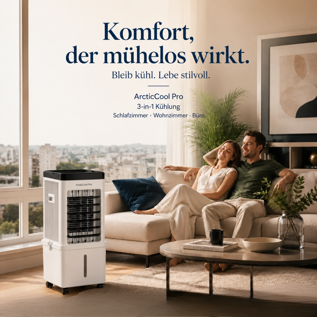 ArcticCool Pro | Mobile air conditioner with ice cooling